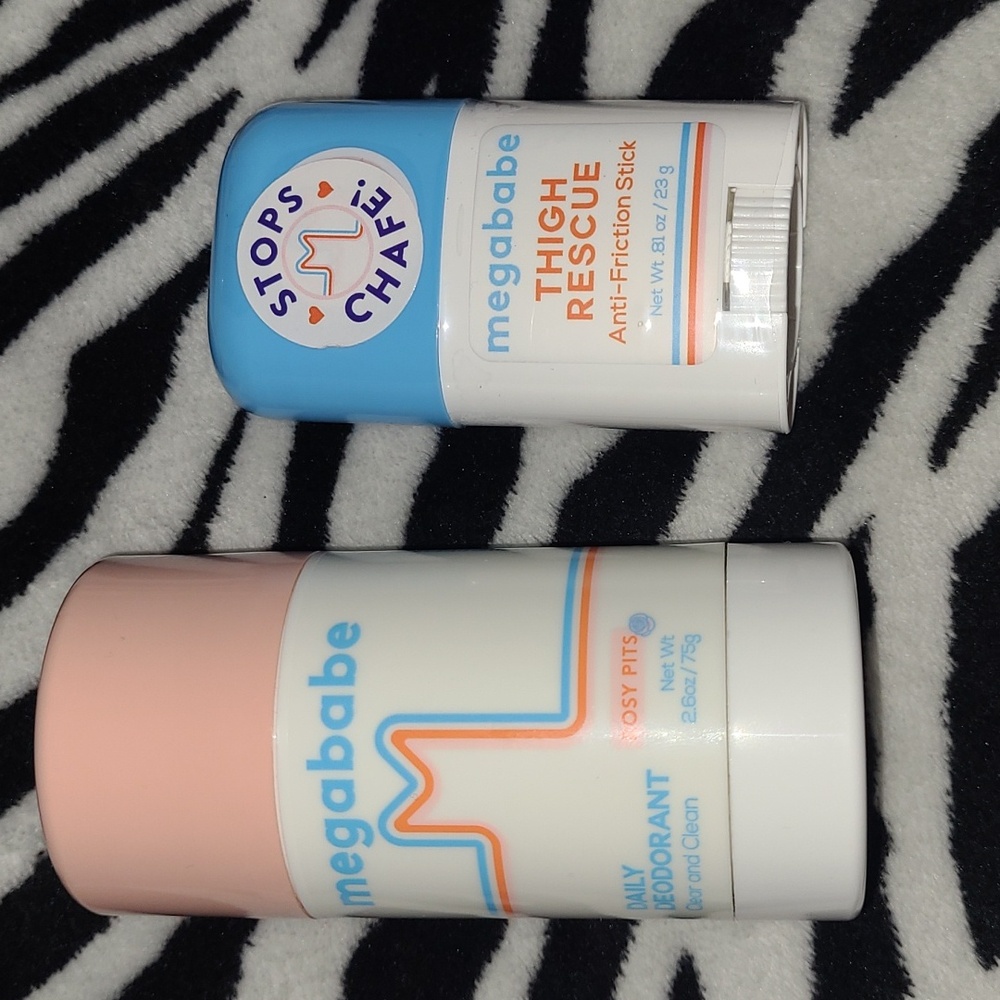 Megababe Deodorant and Thigh Rescue Set